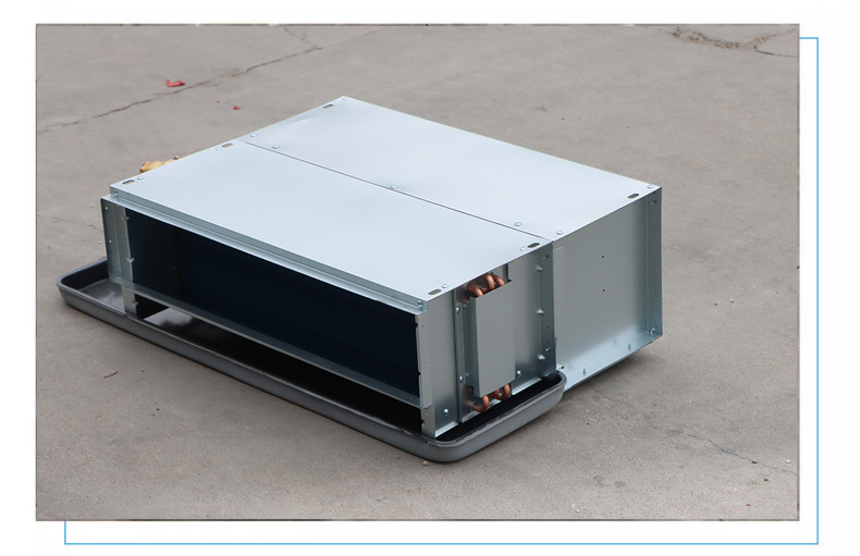 臥式暗裝帶回風(fēng)箱風(fēng)機(jī)盤管